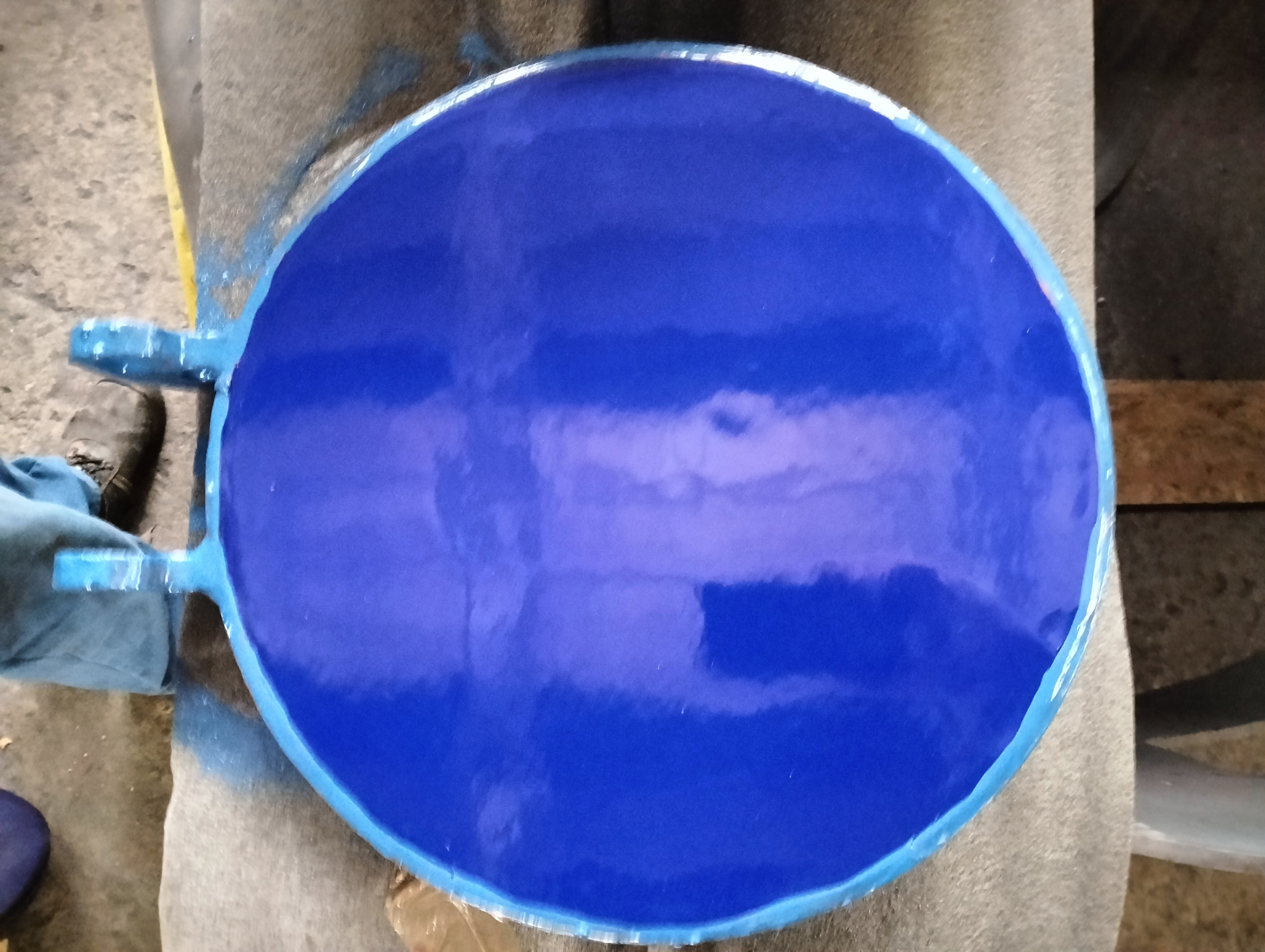 Glasslined  Manway Cover Glass Lined Parts - IPP# 235817