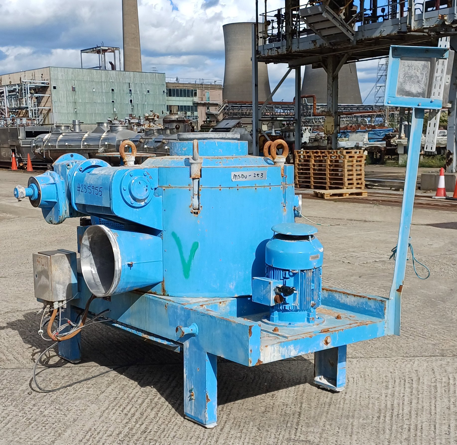 Stainless Steel 304 Hosokawa Mikropul ACM 60-IS PSR-11 Air Classifier mill - IPP# 235955