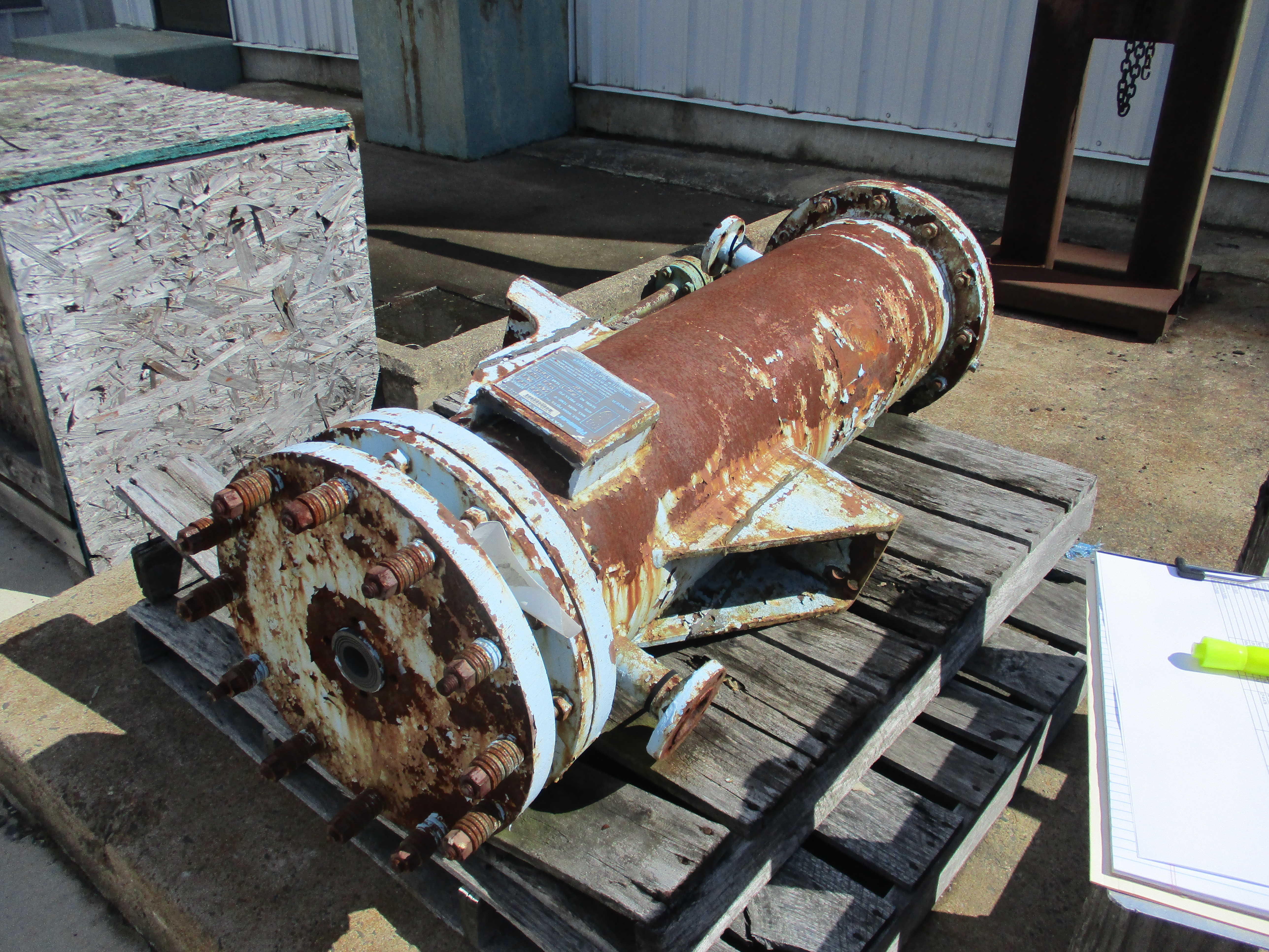 IPP# 235971, 4 m² (43 ft²)  Graphite Shell and Tube Heat Exchanger For Sale