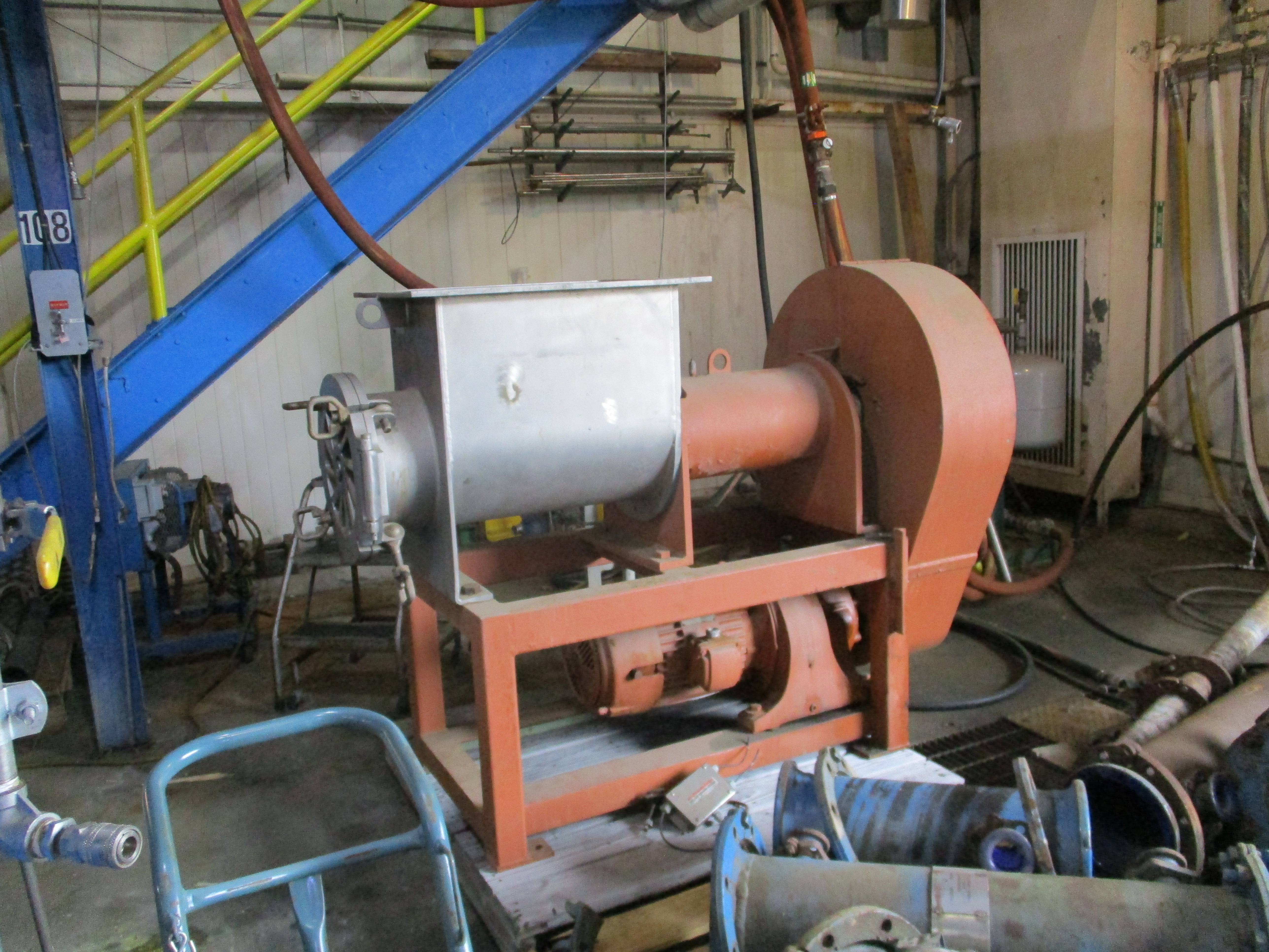 IPP# 235984, 7.5 kW (10 HP)  Stainless Steel 316 Granulator/Disintegrator Pulverizer For Sale