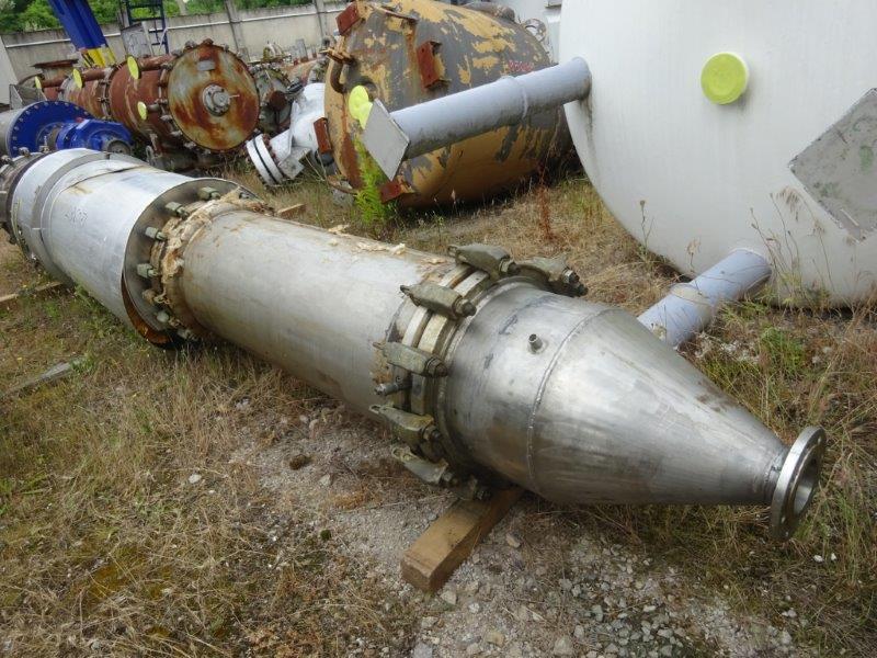 Stainless Steel 316 DeDietrich M450P 4M2 Wiped/Thin Film Evaporator - IPP# 236071