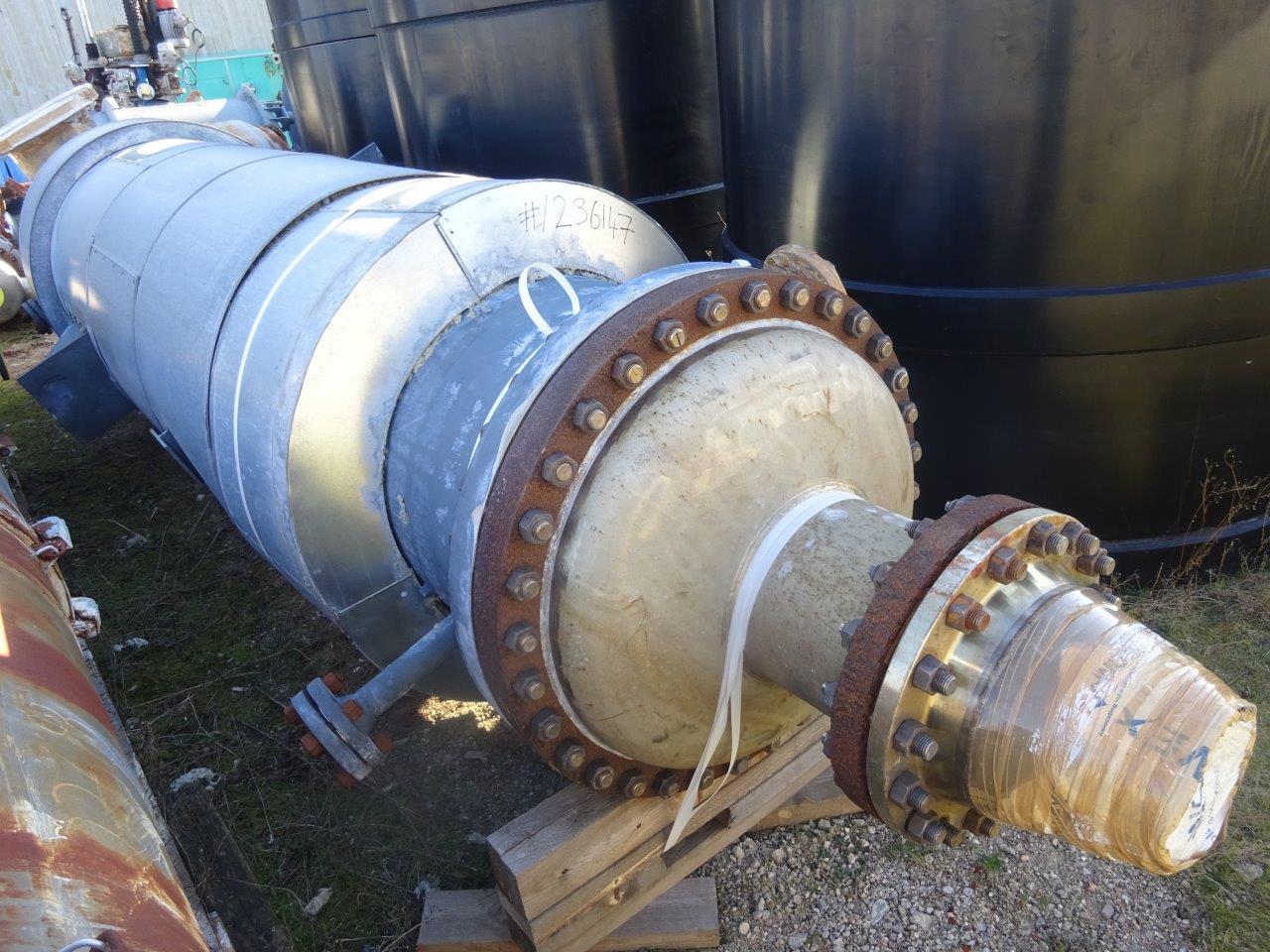 IPP# 236147, 160 m² (1,722 ft²)  Stainless Steel 321 Shell and Tube Heat Exchanger For Sale