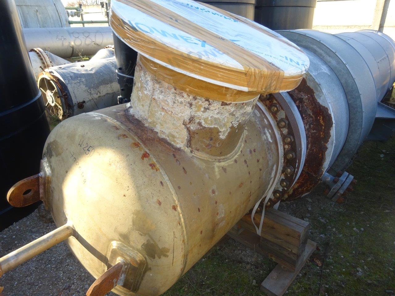 IPP# 236147, 160 m² (1,722 ft²)  Stainless Steel 321 Shell and Tube Heat Exchanger For Sale