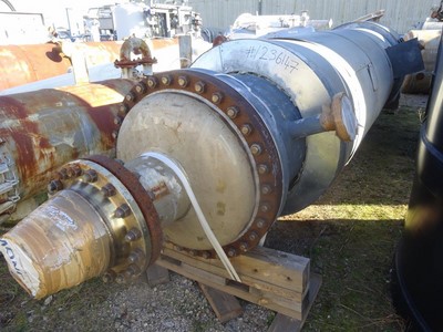 IPP# 236147, 160 m² (1,722 ft²)  Stainless Steel 321 Shell and Tube Heat Exchanger For Sale