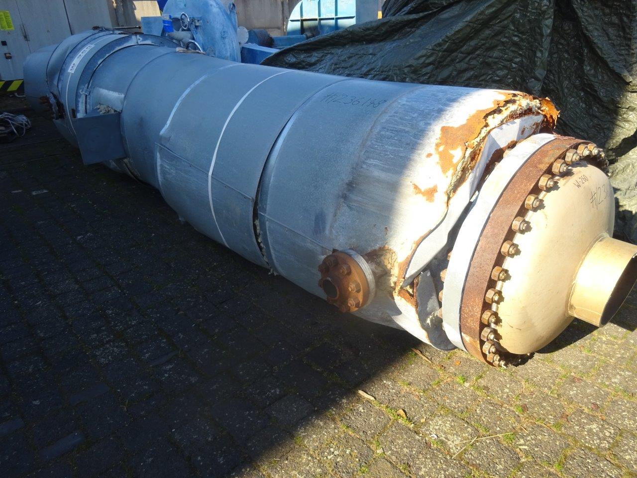 IPP# 236148, 160 m² (1,722 ft²)  Stainless Steel 321 Shell and Tube Heat Exchanger For Sale