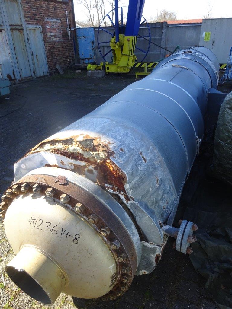 IPP# 236148, 160 m² (1,722 ft²)  Stainless Steel 321 Shell and Tube Heat Exchanger For Sale