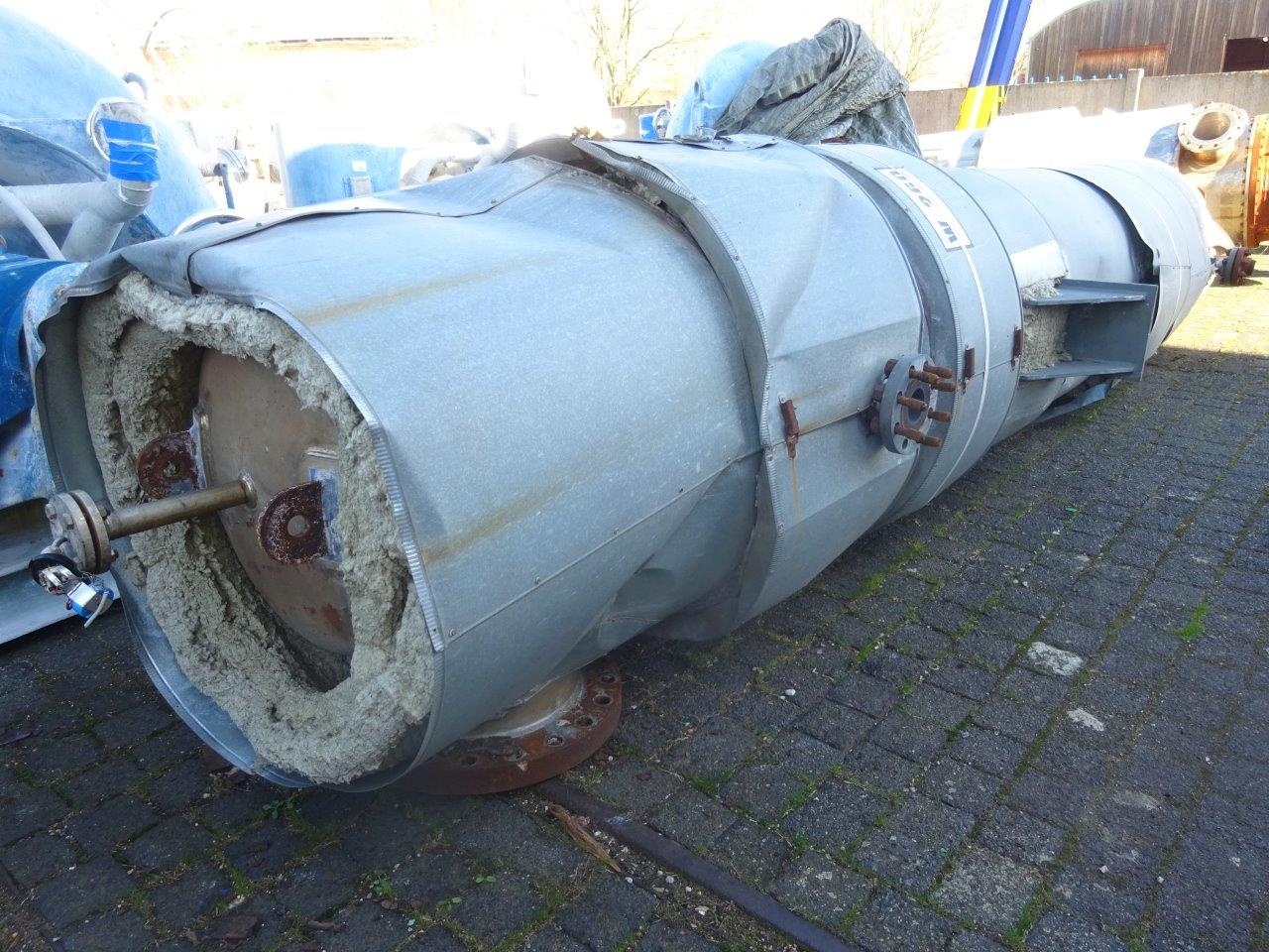 IPP# 236148, 160 m² (1,722 ft²)  Stainless Steel 321 Shell and Tube Heat Exchanger For Sale