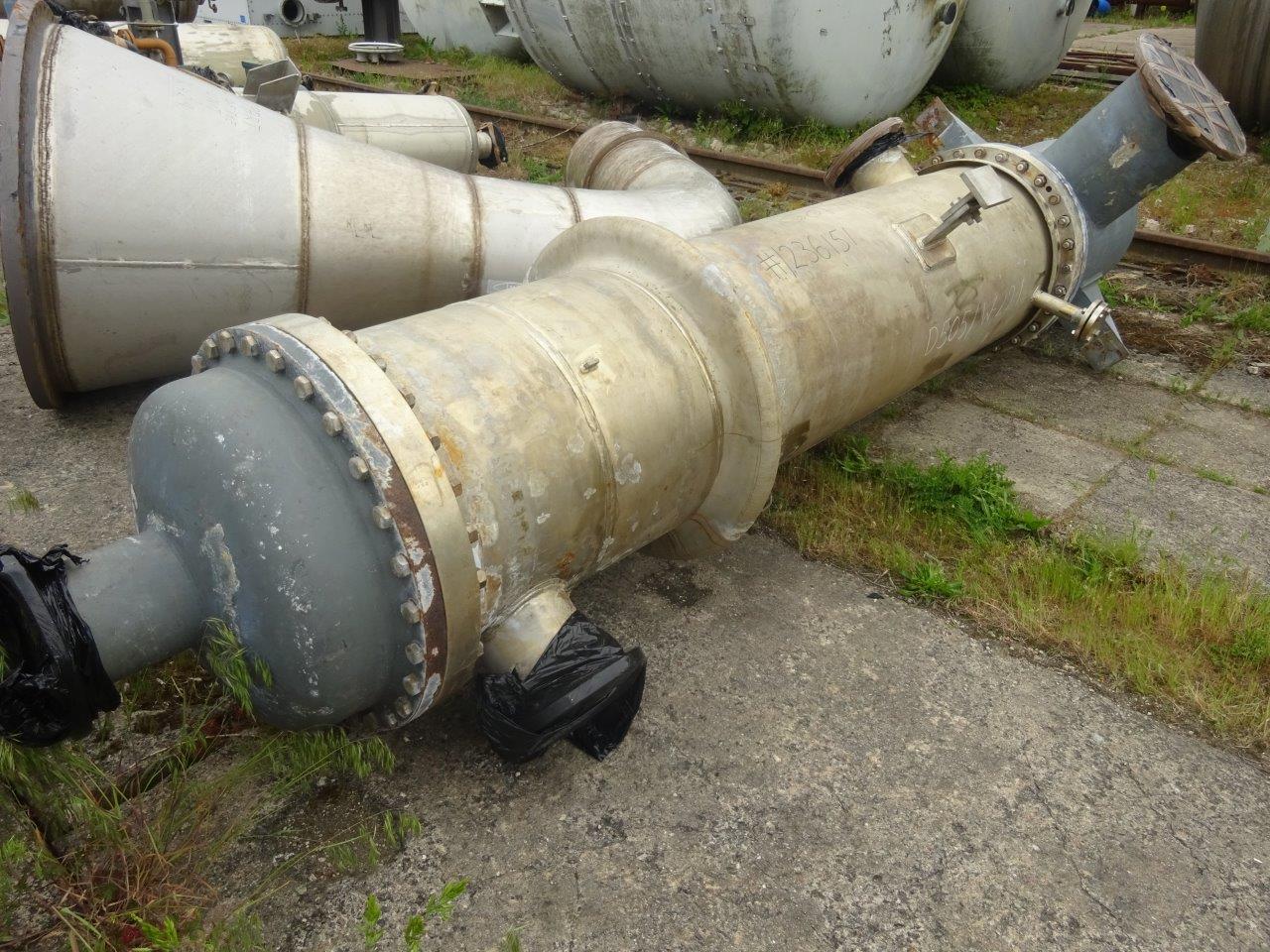 IPP# 236151, 67.2 m² (723.3 ft²)  Stainless Steel 321 Shell and Tube Heat Exchanger For Sale