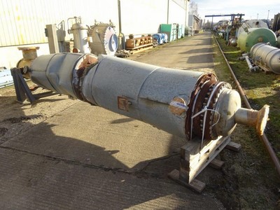 IPP# 236152, 59 m² (635.1 ft²)  Stainless Steel 304 Shell and Tube Heat Exchanger For Sale