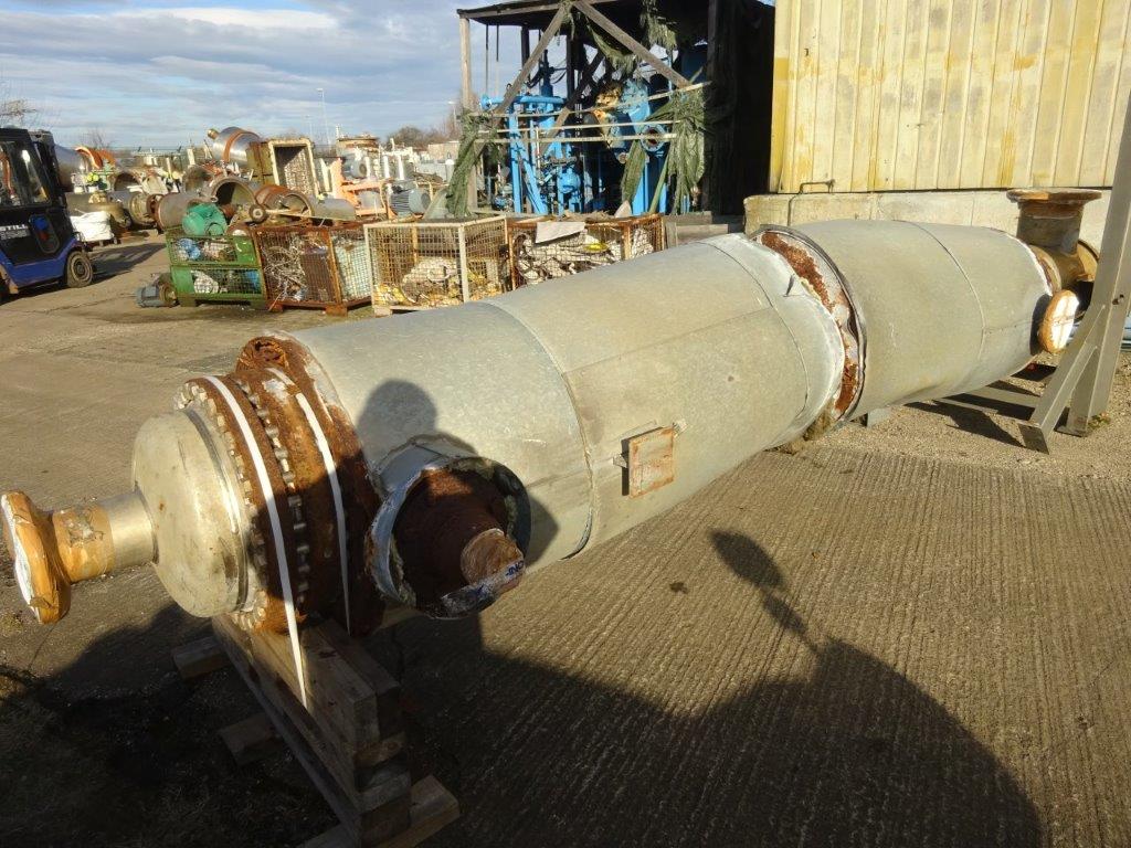 IPP# 236152, 59 m² (635.1 ft²)  Stainless Steel 304 Shell and Tube Heat Exchanger For Sale