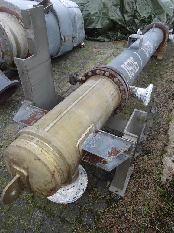 IPP# 236154, 34 m² (366 ft²)  Stainless Steel 304 Shell and Tube Heat Exchanger For Sale