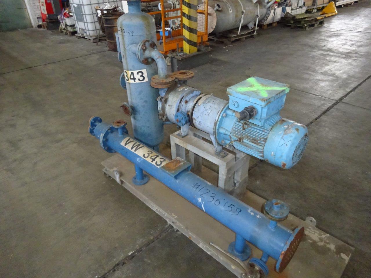 IPP# 236159, 185 m3/h (108.9 CFM)  Carbon Steel  Pump-Vacuum For Sale