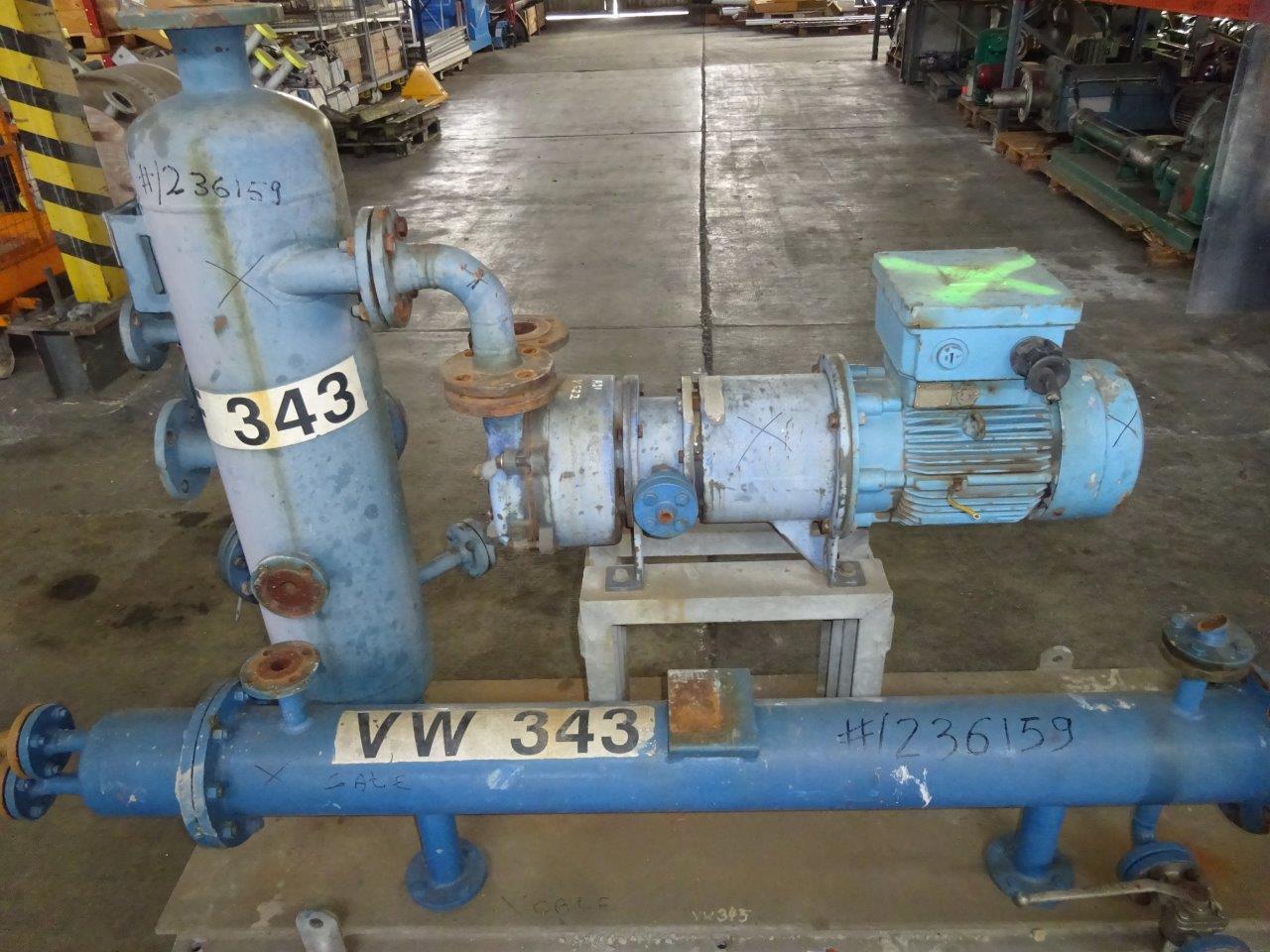 IPP# 236159, 185 m3/h (108.9 CFM)  Carbon Steel  Pump-Vacuum For Sale