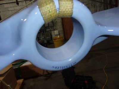 IPP# 238235, 22,712 L (6,000 gallons) Unused Glasslined Agitator Glass Lined Parts For Sale