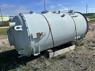 IPP# 238359, 9,464 L (2,500 gallons) Unused Glasslined  Tank For Sale