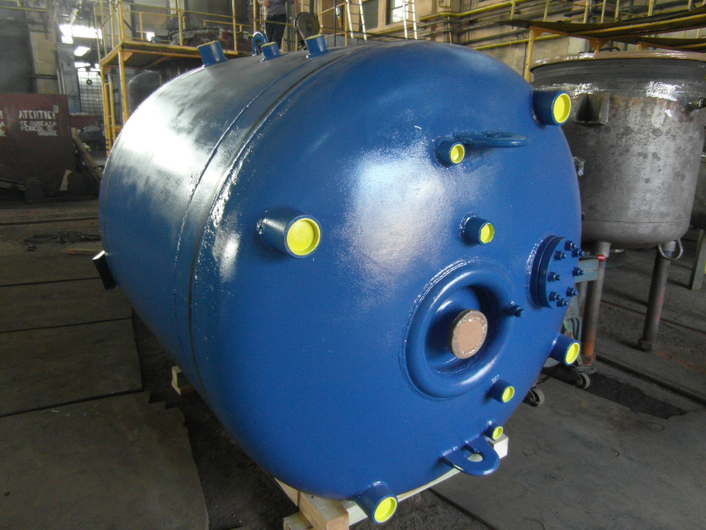 IPP# 238308, 2,839 L (750 gallons)  Glasslined Batch-Type Agitated Reactor For Sale