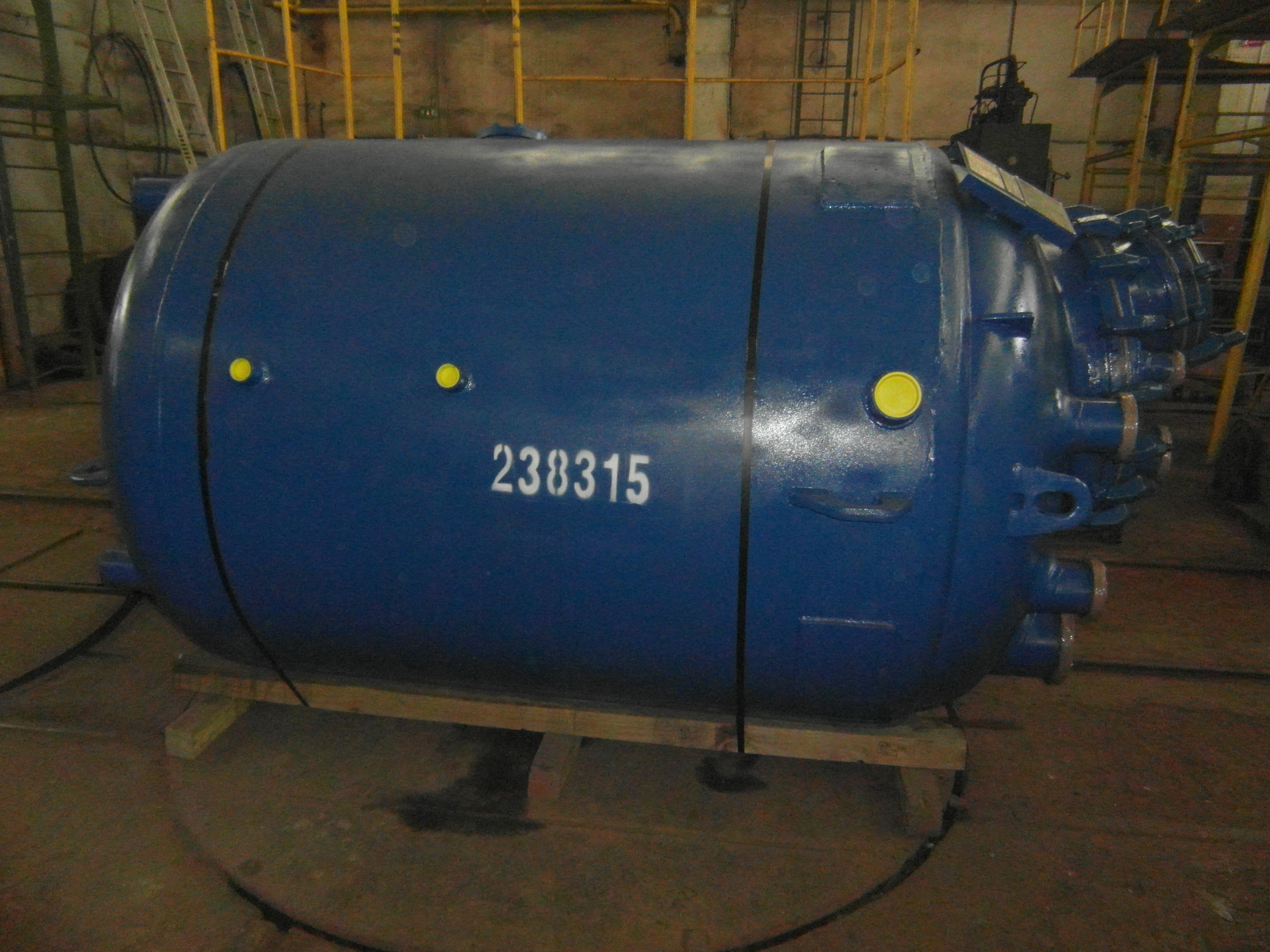 IPP# 238315, 3,785 L (1,000 gallons)  Glasslined Batch-Type Agitated Reactor For Sale