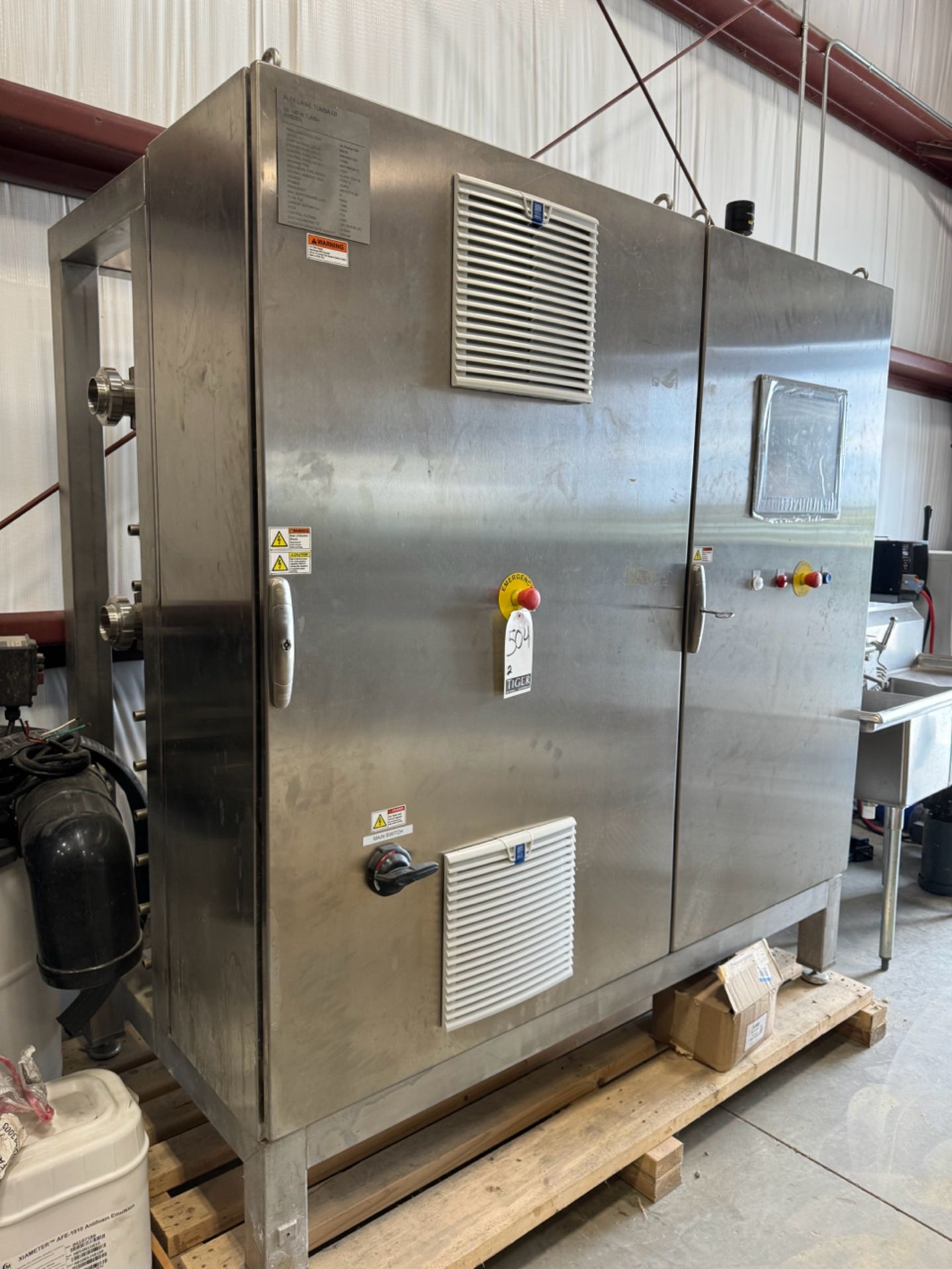 IPP# 238461, 37 kW (49.6 HP) Unused Stainless Steel Austentic  Centrifuge-Disc Bowl For Sale