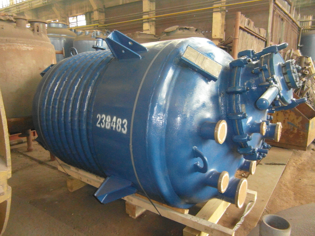 Glasslined Pfaudler RA Batch-Type Agitated Reactor - IPP# 238483