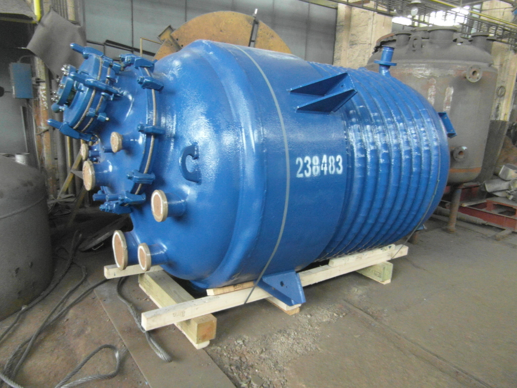 Glasslined Pfaudler RA Batch-Type Agitated Reactor - IPP# 238483