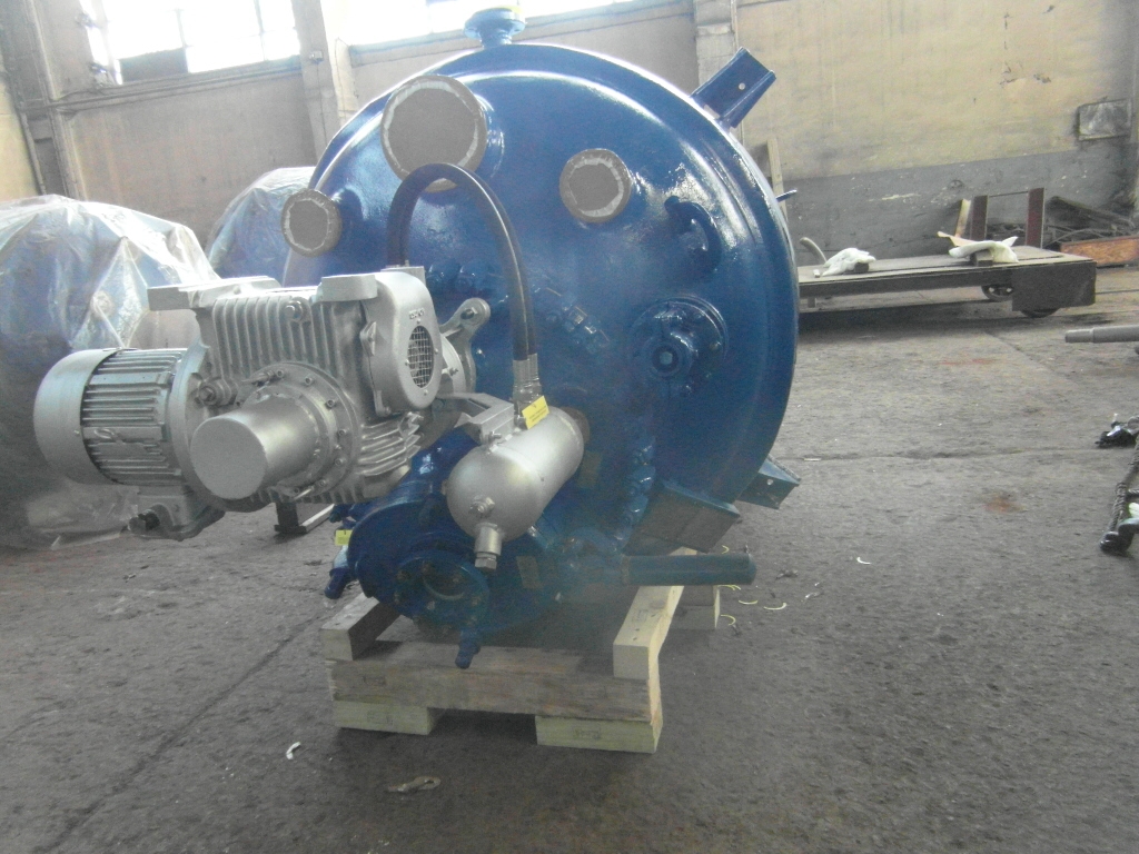 Glasslined Pfaudler  Batch Type Reactor Assembly with Half Pipe Jacket - IPP# 238482