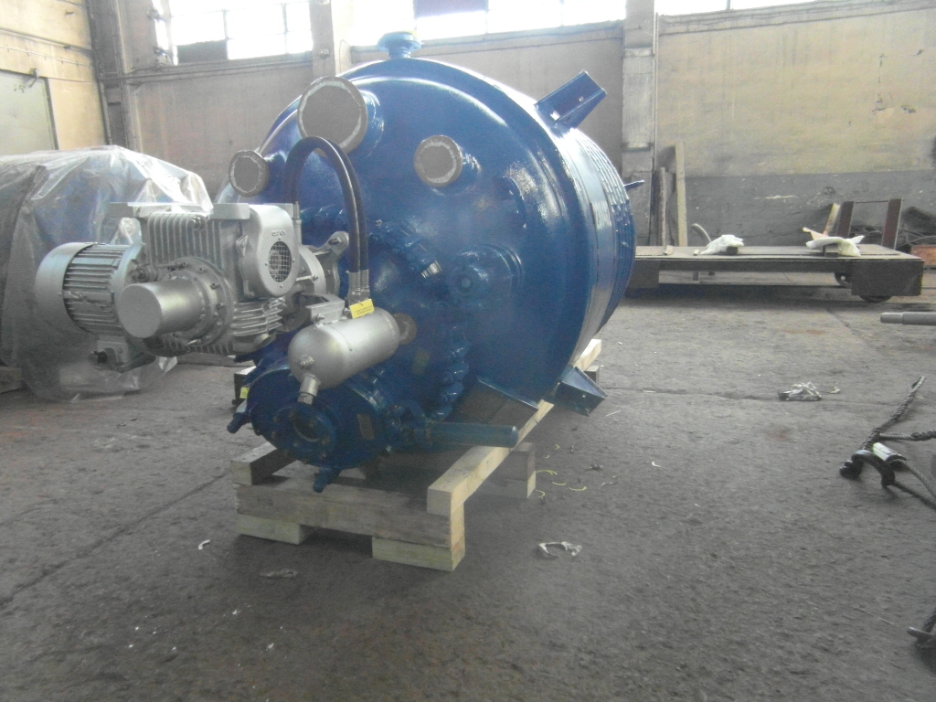Glasslined Pfaudler  Batch Type Reactor Assembly with Half Pipe Jacket - IPP# 238482