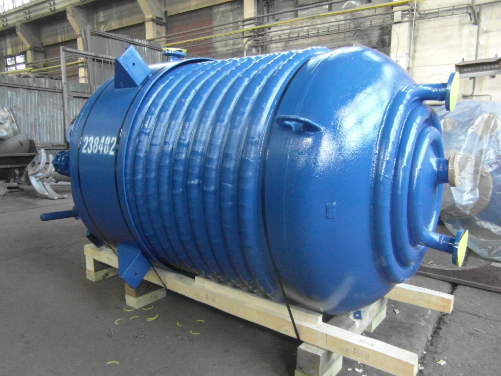Glasslined Pfaudler  Batch Type Reactor Assembly with Half Pipe Jacket - IPP# 238482