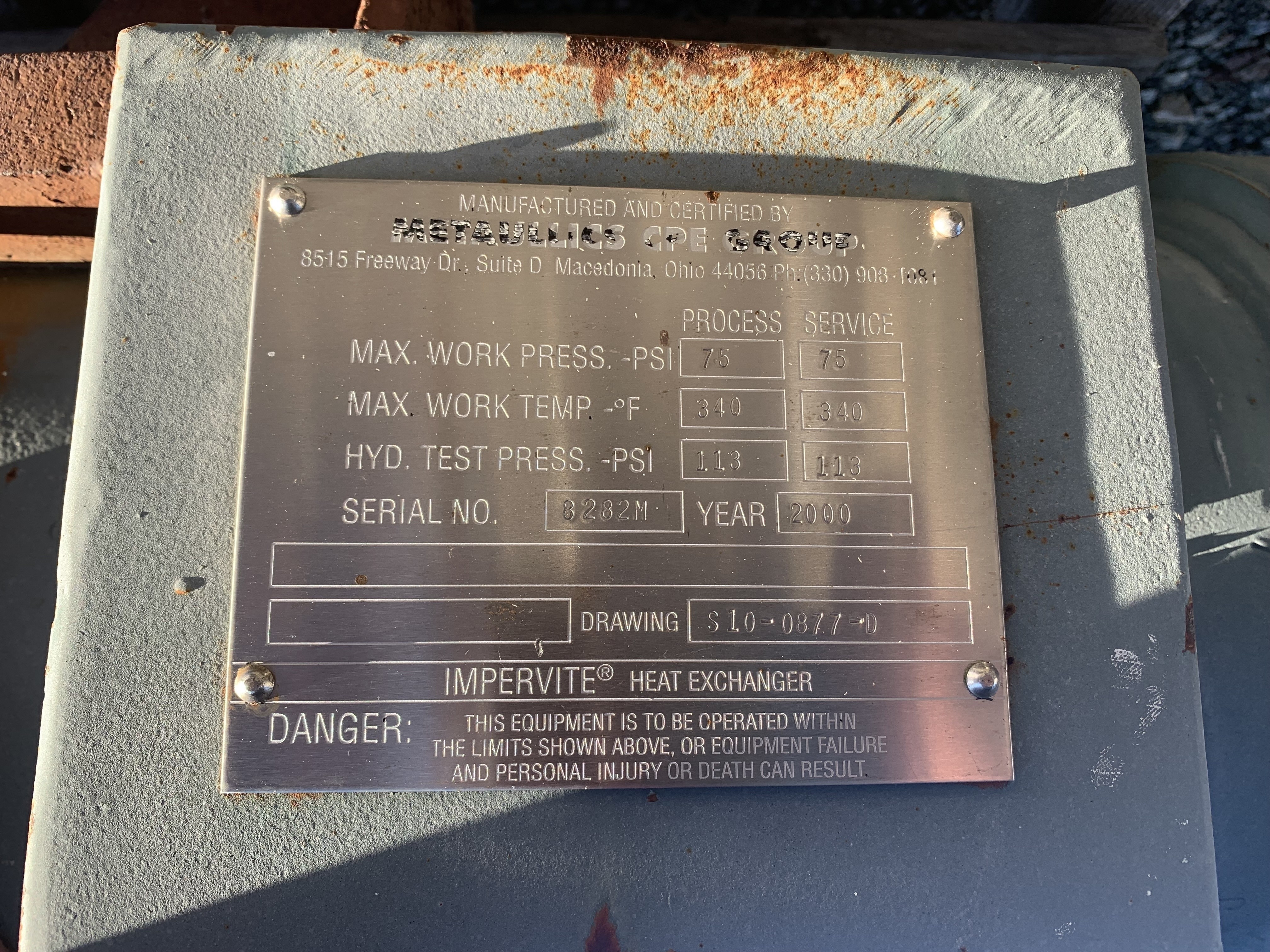 Block Heat Exchanger - IPP# 238430