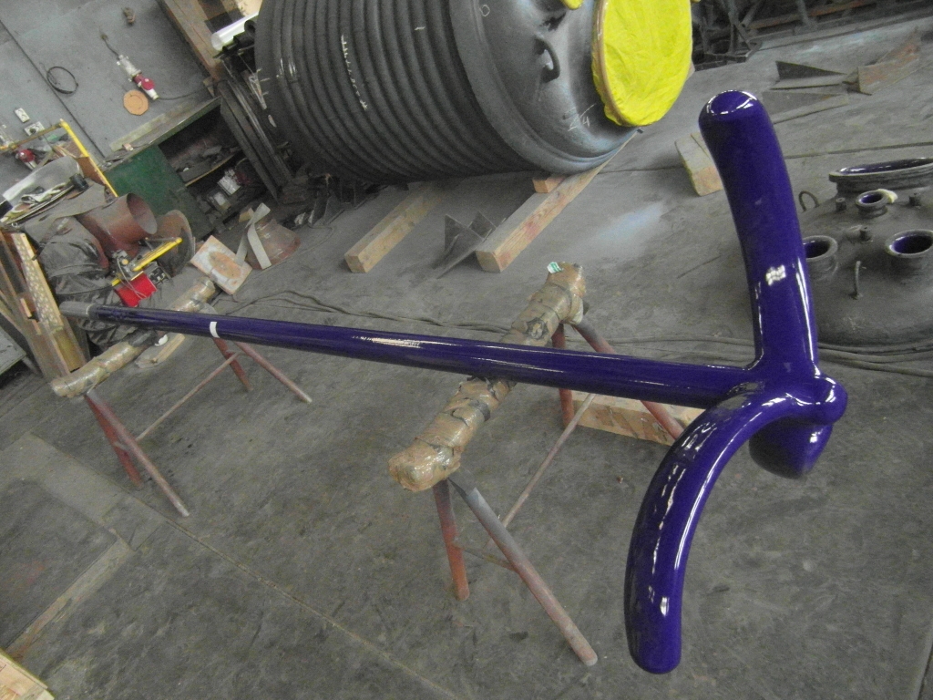 Pfaudler 2,000-Gallon Glass-Lined Agitator – 3-Blade Retreat Curve Design - IPP# 239098