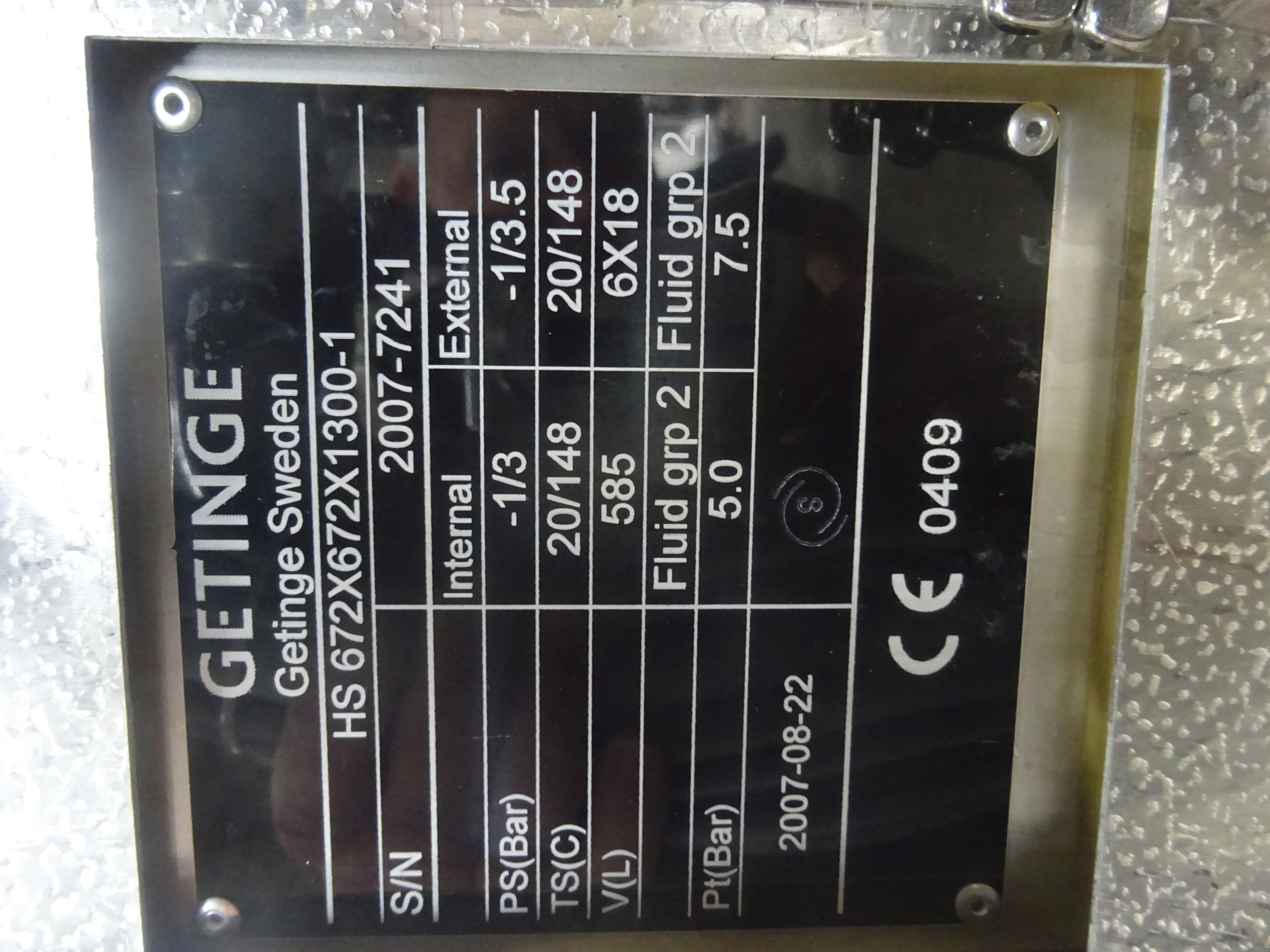 Stainless Steel 316L Autoclave - IPP# 239363