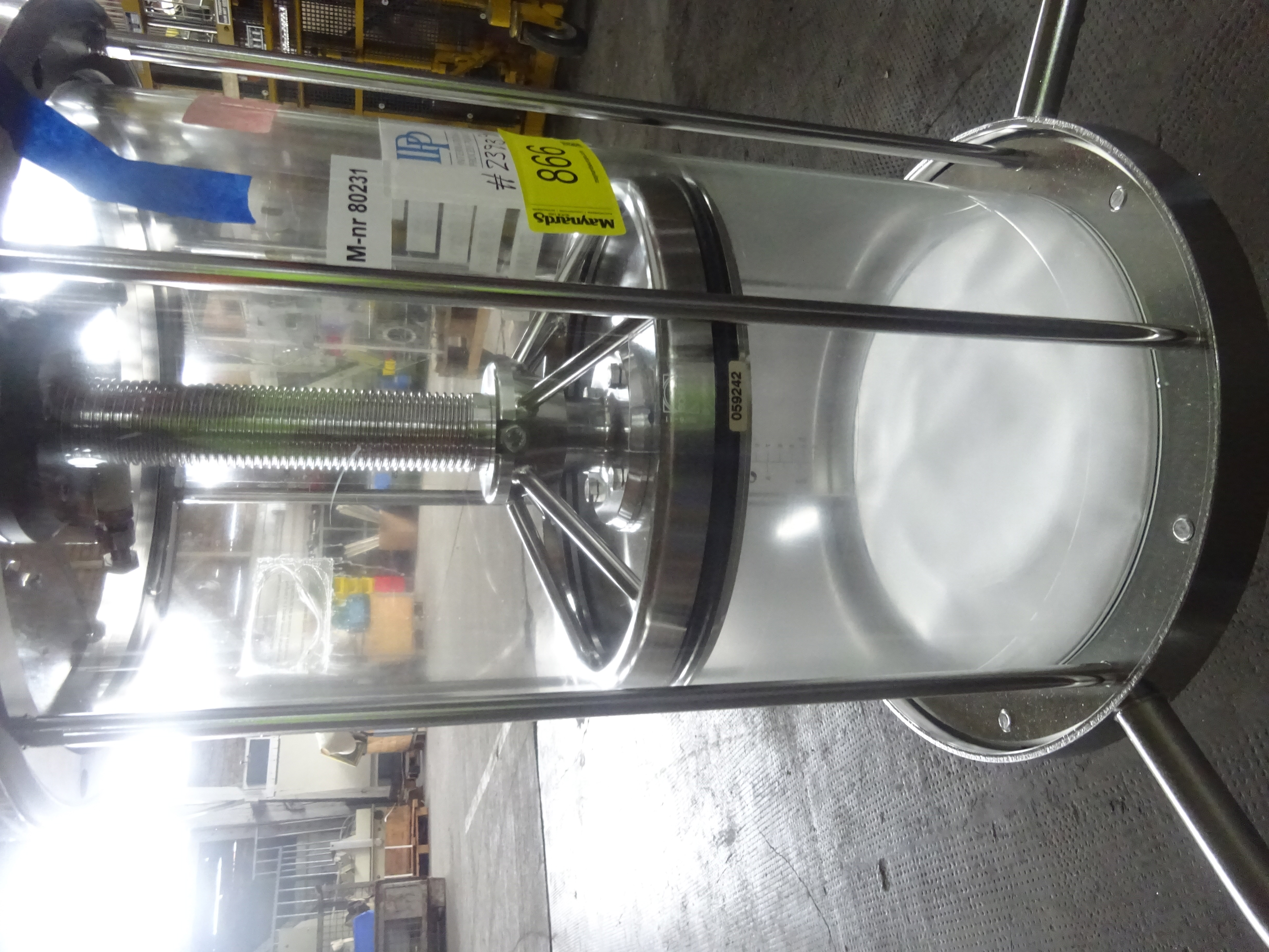 Stainless Steel 316L Cytiva BPG Column - IPP# 239391