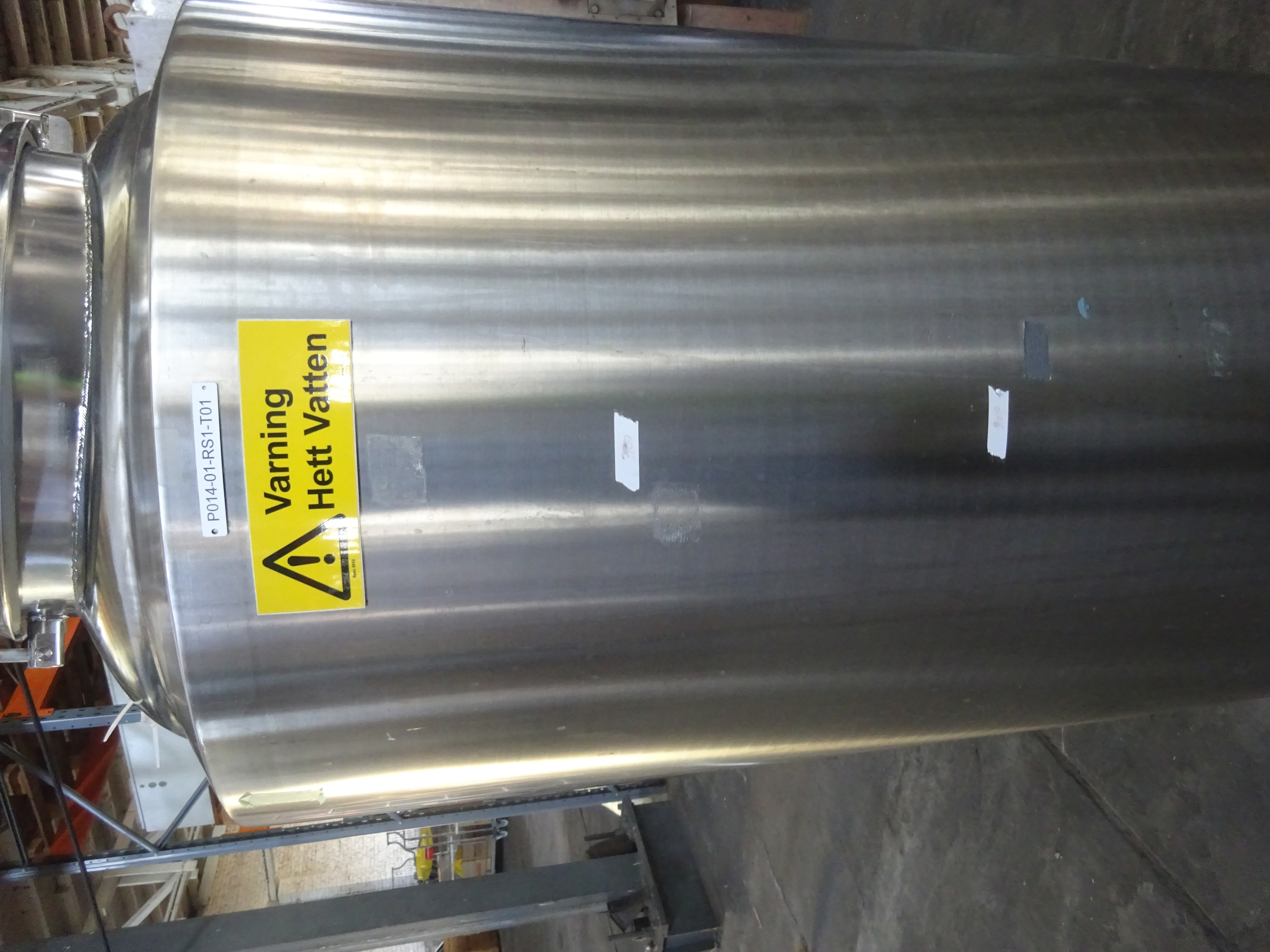 Stainless Steel 316L Zetterstoms-Molkom Tank - IPP# 239394