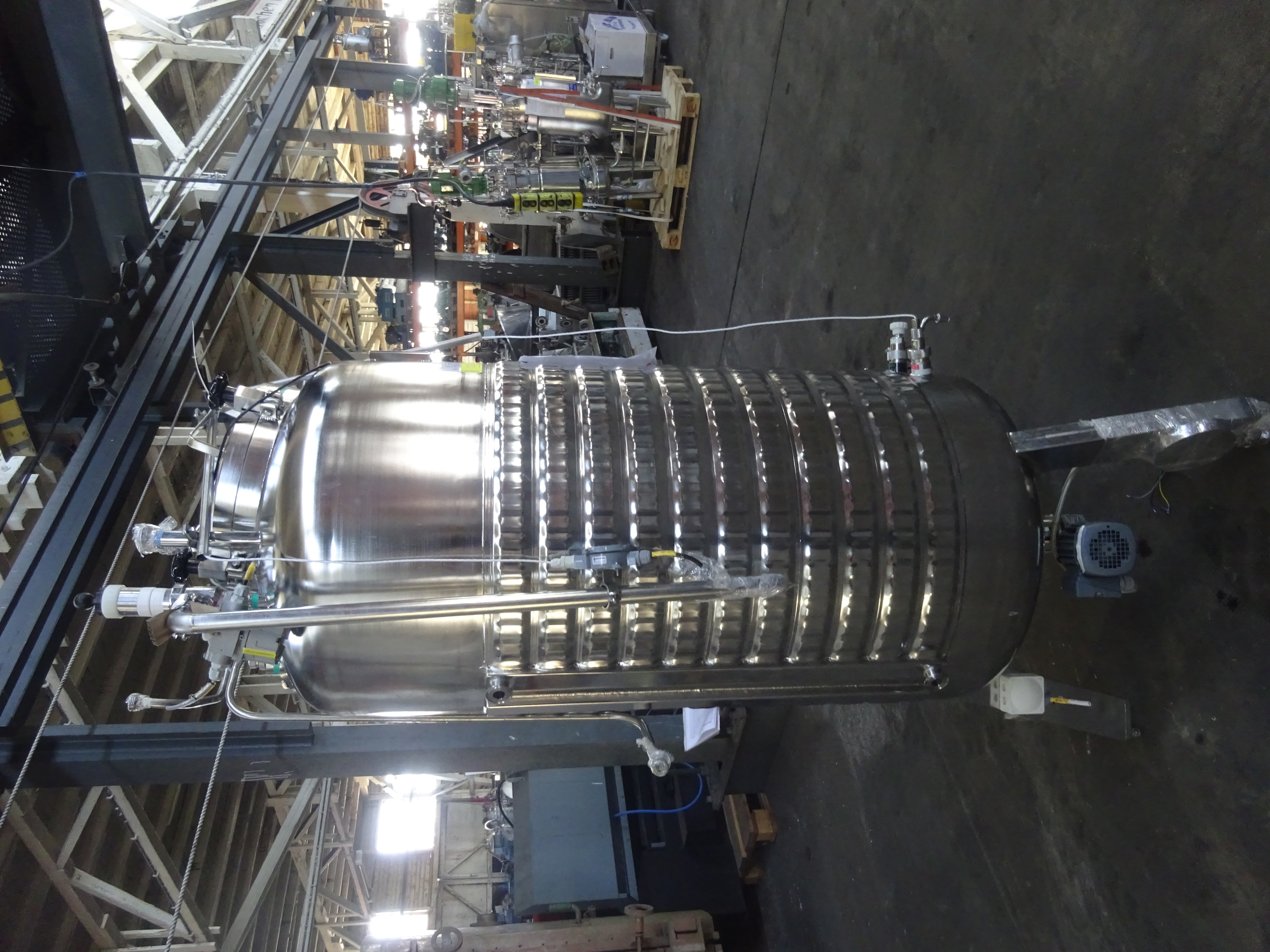 Stainless Steel 316 Zetterstroms Batch-Type Agitated Reactor - IPP# 239300