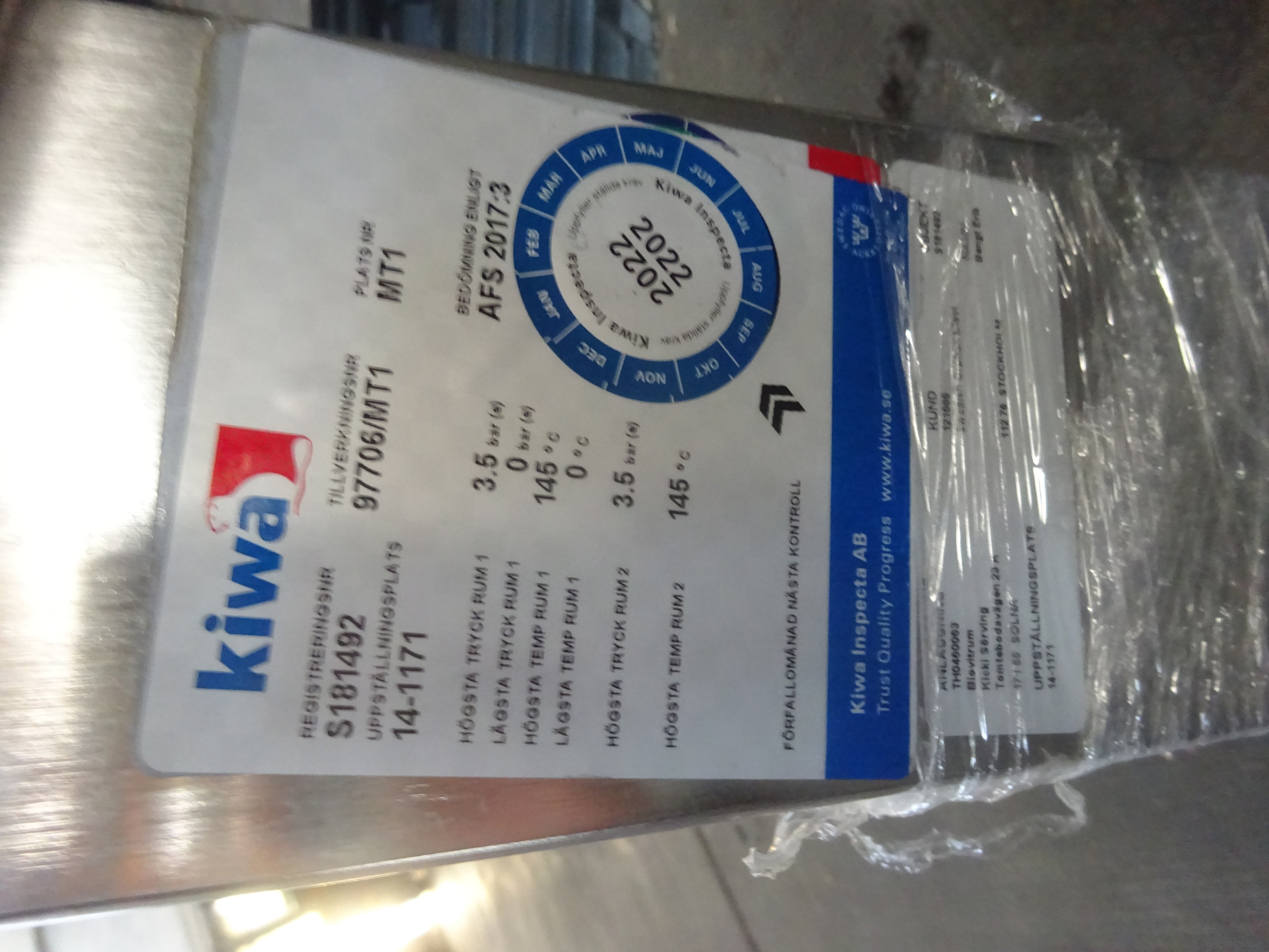 Stainless Steel 316 Zetterstroms Batch-Type Agitated Reactor - IPP# 239300