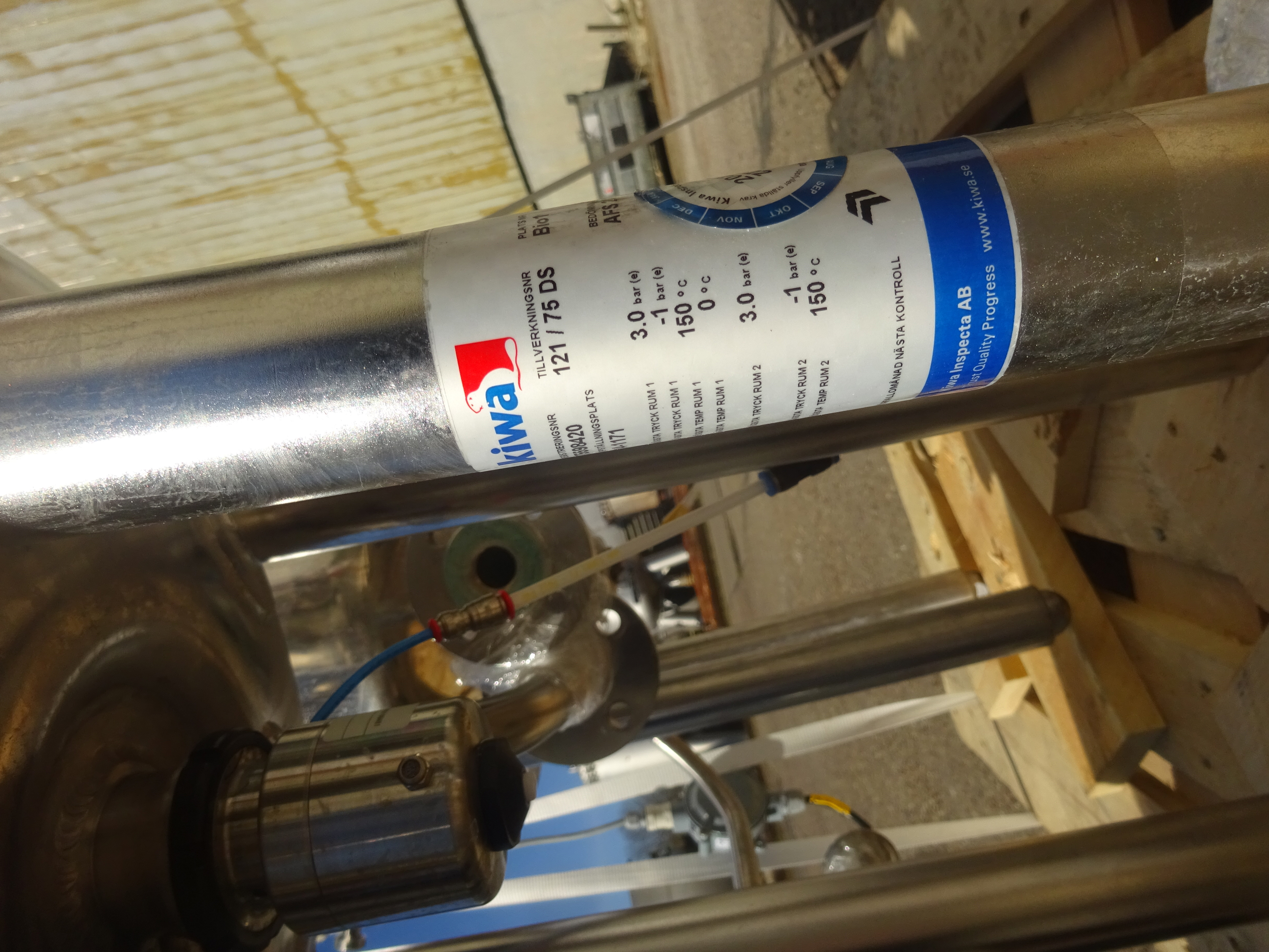 Stainless Steel 316 B Braun+Diessel Biotech GmbH 75 DS Batch-Type Agitated Reactor - IPP# 239306