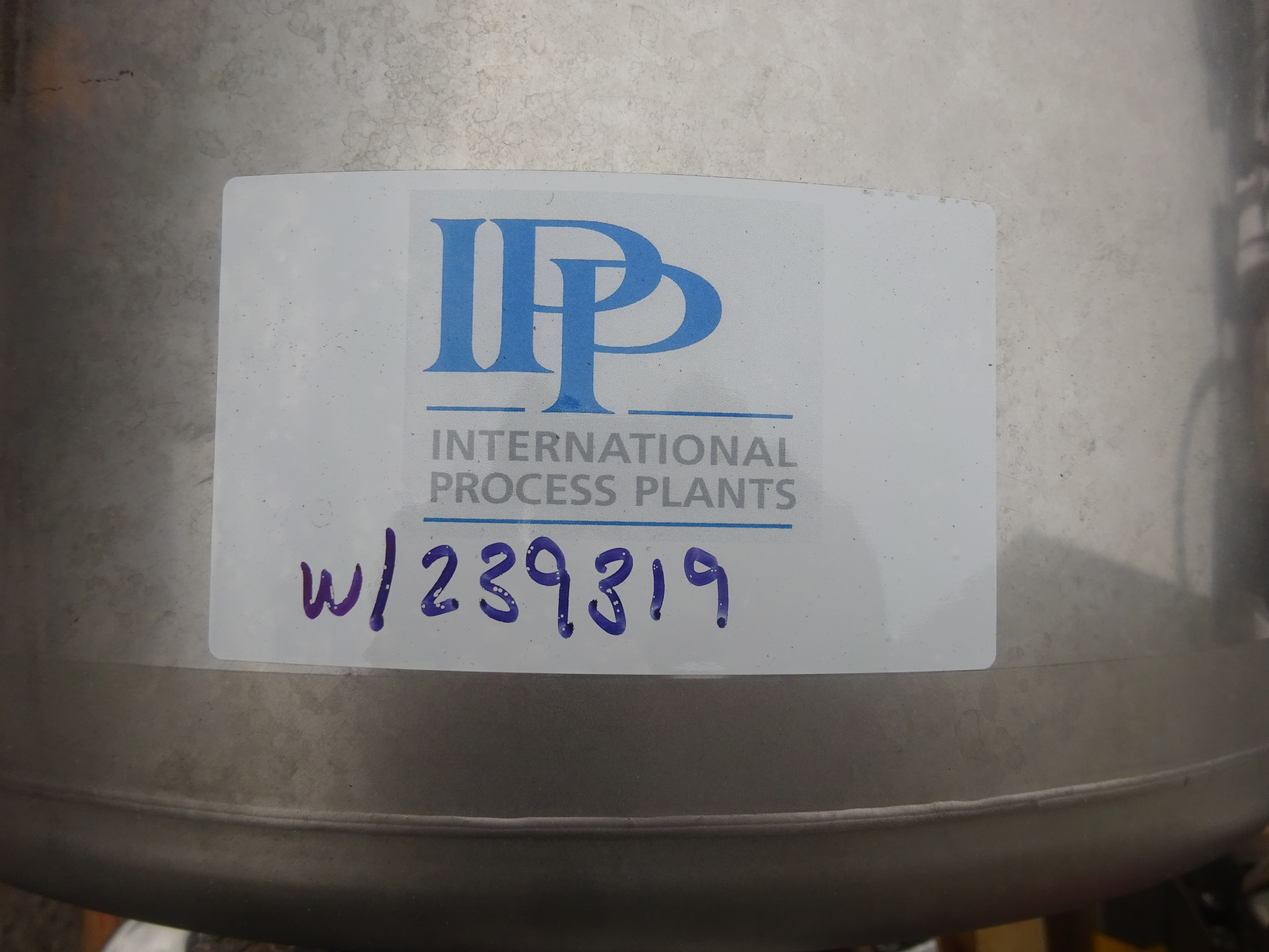 Stainless Steel 316L Tankki OY Tank - IPP# 239319