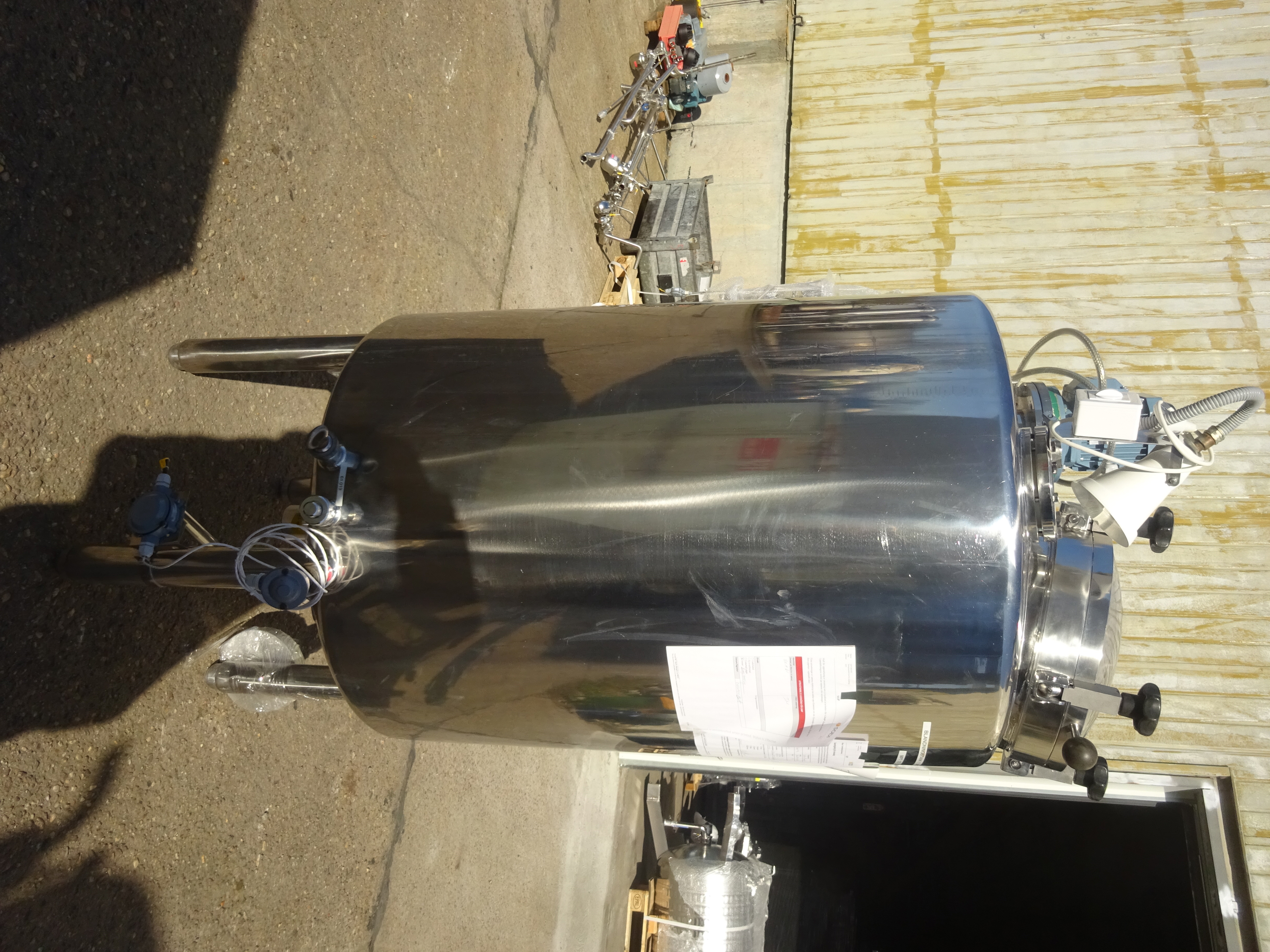 Stainless Steel 316L Furhoffs Rostfria Tank - IPP# 239320