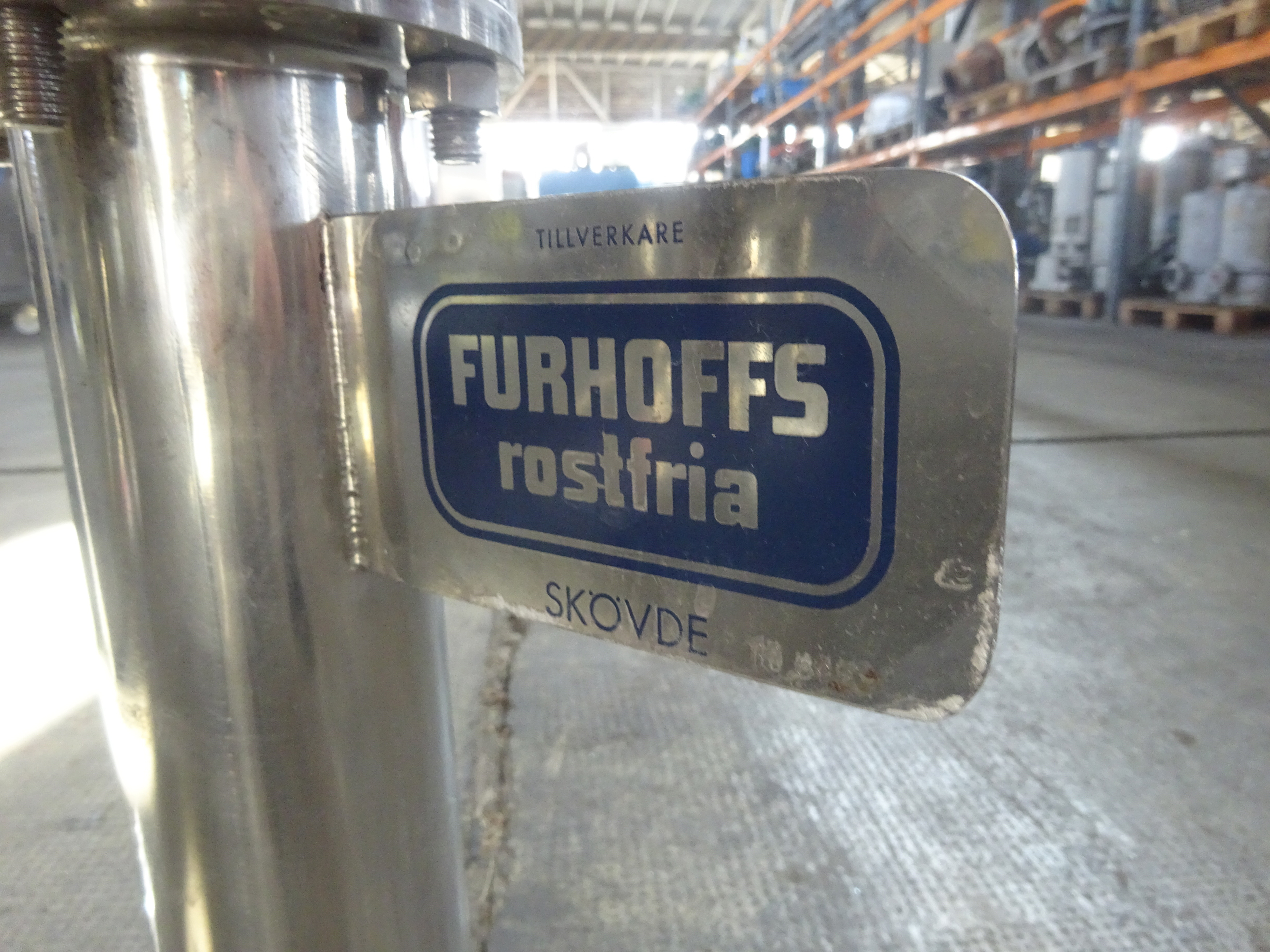 Stainless Steel 316L LKM-Norderstedt Tank - IPP# 239322