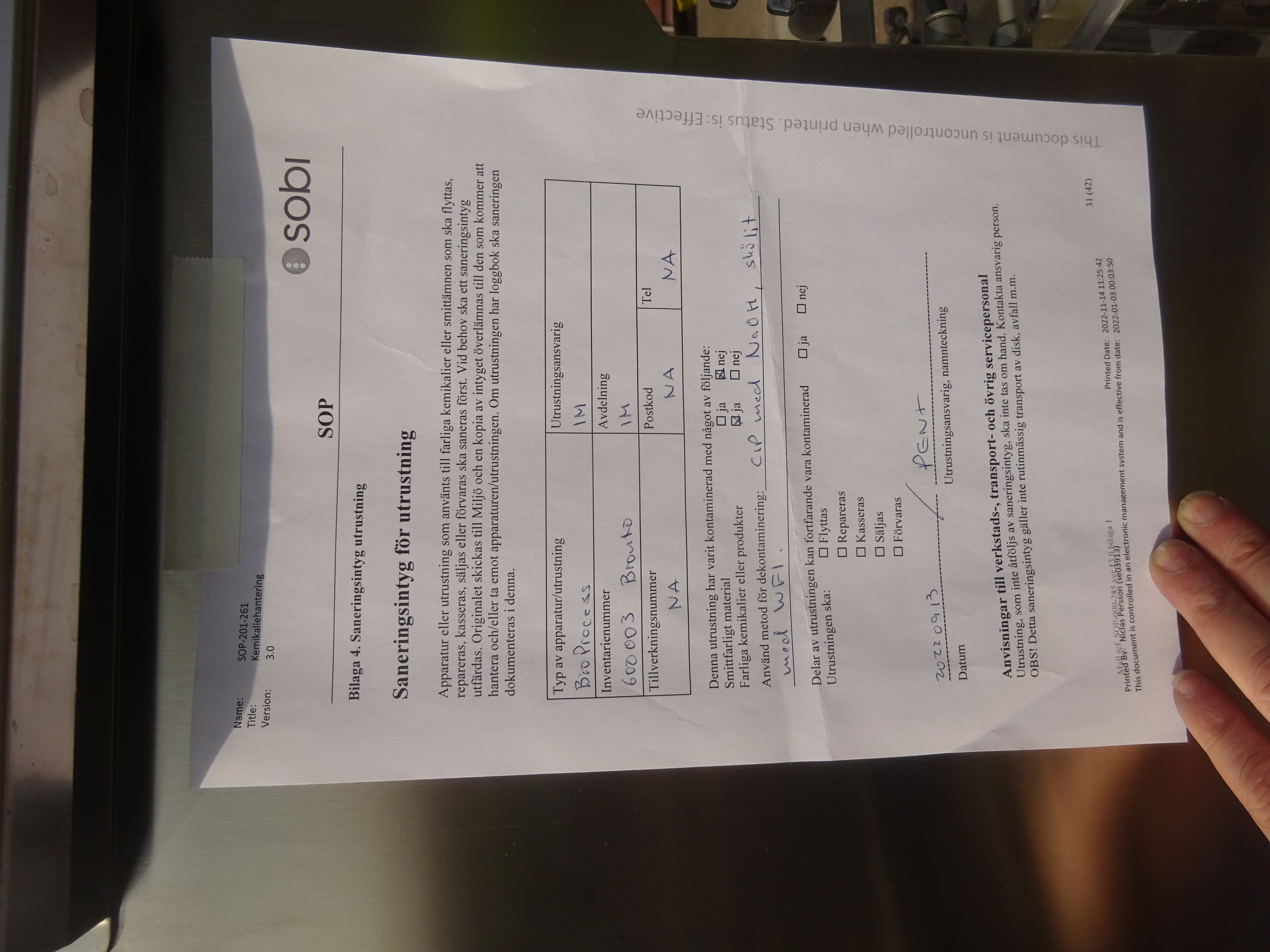 Stainless Steel 316 Column - IPP# 239337