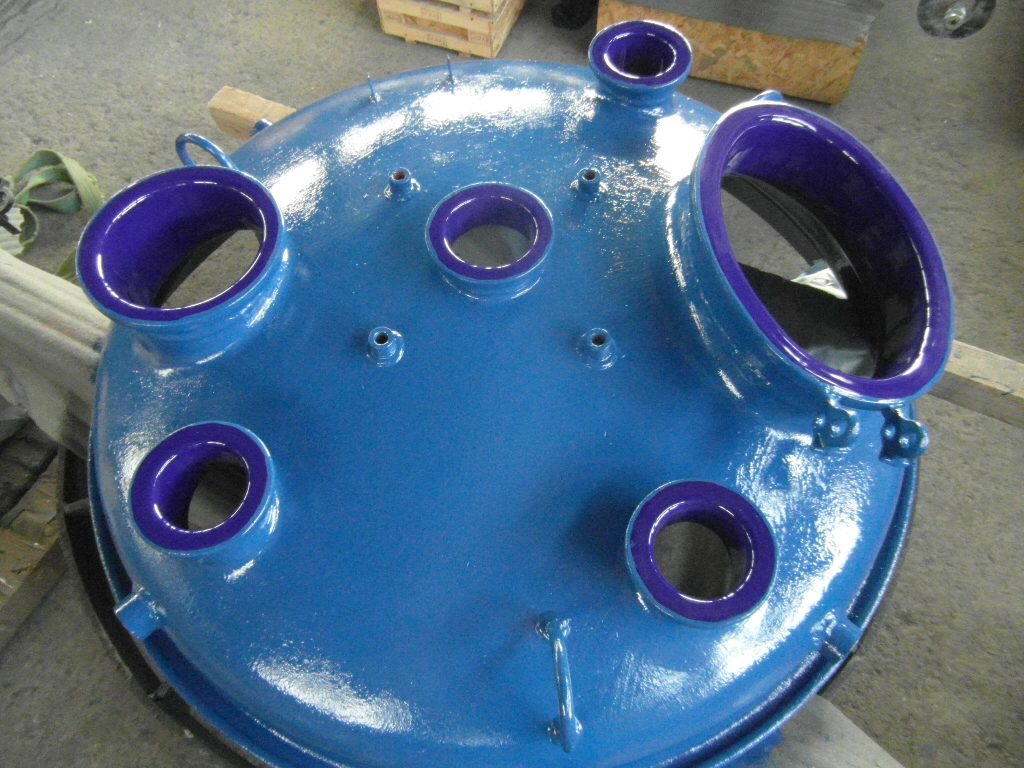 IPP# 239479, 1,893 L (500 gallons)  Glasslined Main Cover Glass Lined Parts For Sale