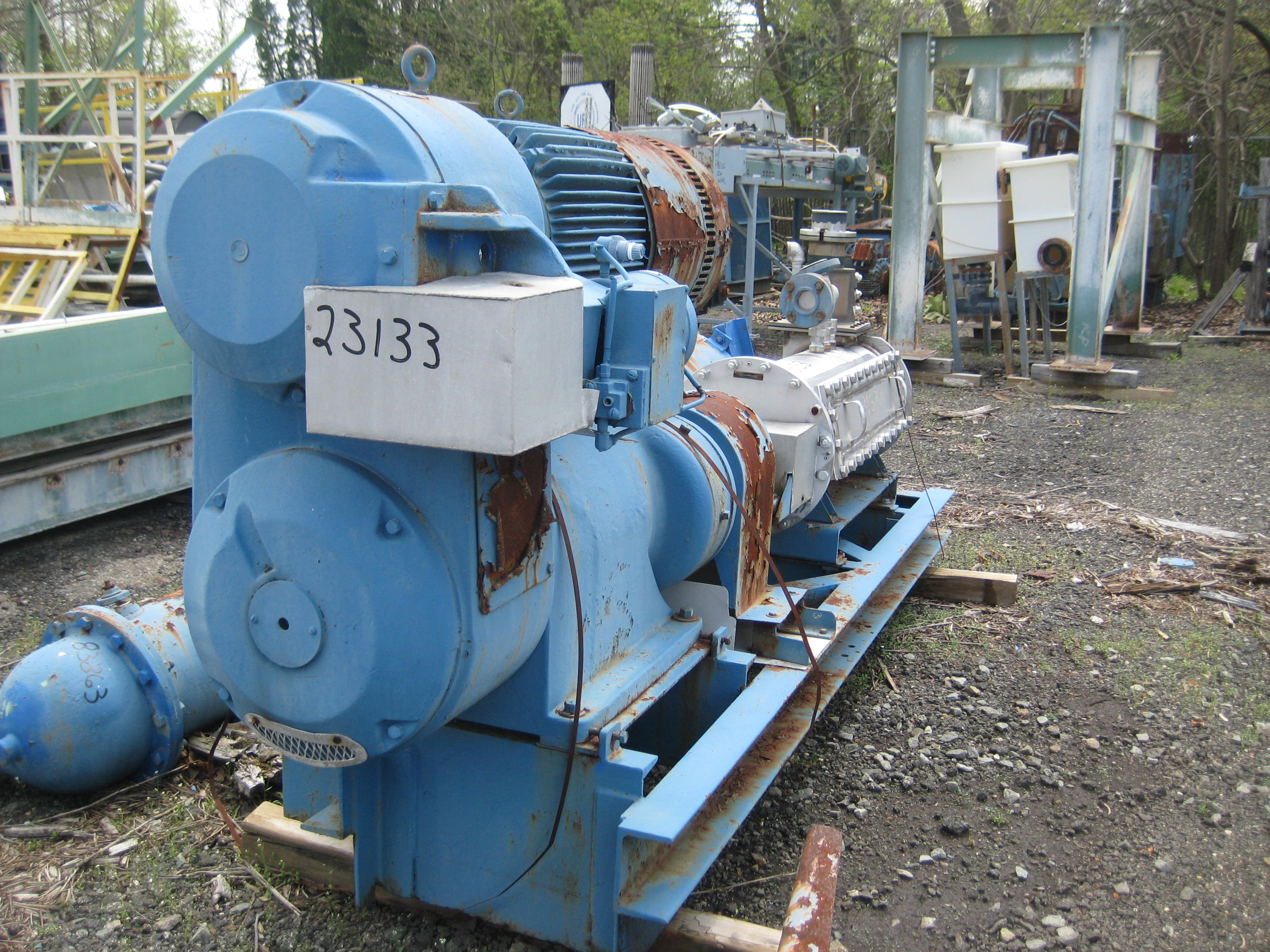 IPP# 23133, 37.3 kW (50 HP)  Stainless Steel 304  Mixer-Continuous For Sale