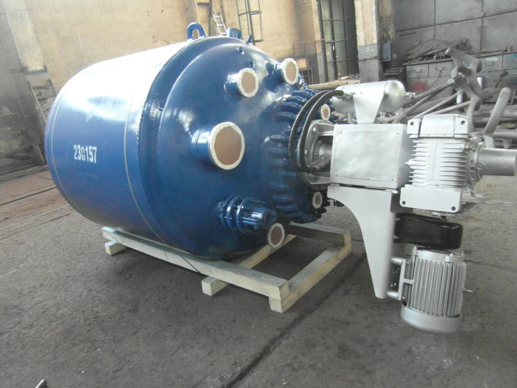 Glasslined Pfaudler RA Batch-Type Agitated Reactor - IPP# 230157