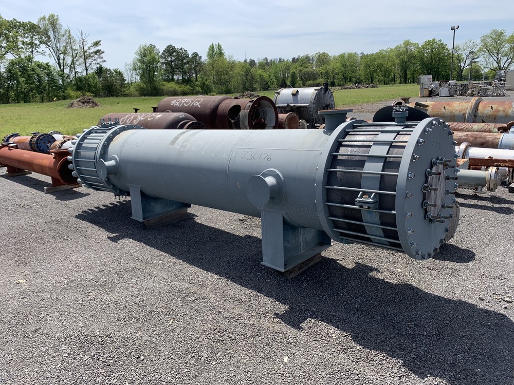 IPP# 230176, 134 m² (1,442 ft²) Unused Graphite Shell and Tube Heat Exchanger For Sale