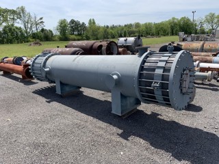 Unused Graphite Shell and Tube Heat Exchanger