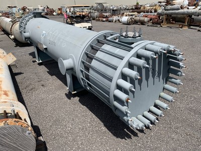 IPP# 230176, 134 m² (1,442 ft²) Unused Graphite Shell and Tube Heat Exchanger For Sale