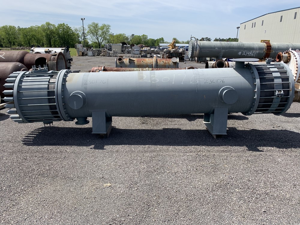 IPP# 230176, 134 m² (1,442 ft²) Unused Graphite Shell and Tube Heat Exchanger For Sale