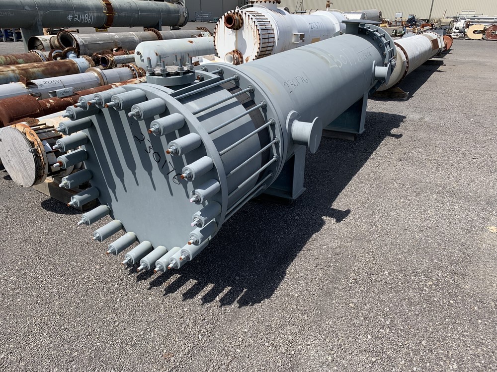 IPP# 230176, 134 m² (1,442 ft²) Unused Graphite Shell and Tube Heat Exchanger For Sale