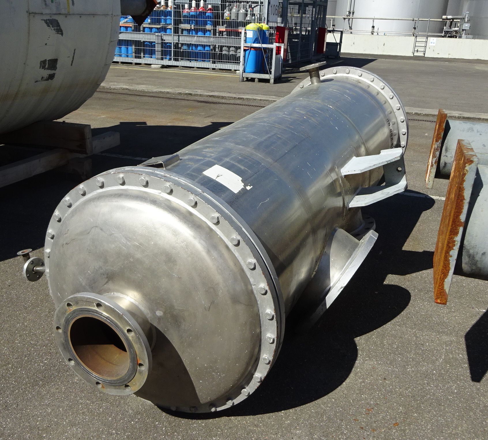 IPP# 230181, 25 m² (269.1 ft²)  Stainless Steel 316 Shell and Tube Heat Exchanger For Sale