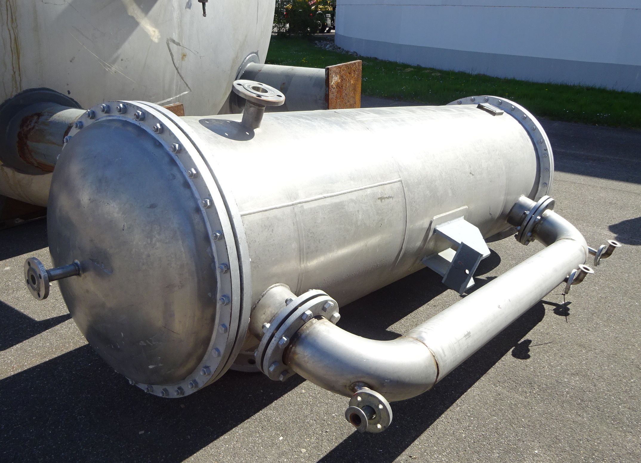 IPP# 230181, 25 m² (269.1 ft²)  Stainless Steel 316 Shell and Tube Heat Exchanger For Sale