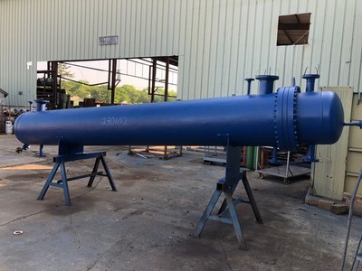 IPP# 230102, 25.5 m² (274 ft²)  Carbon Steel Shell and Tube Heat Exchanger For Sale